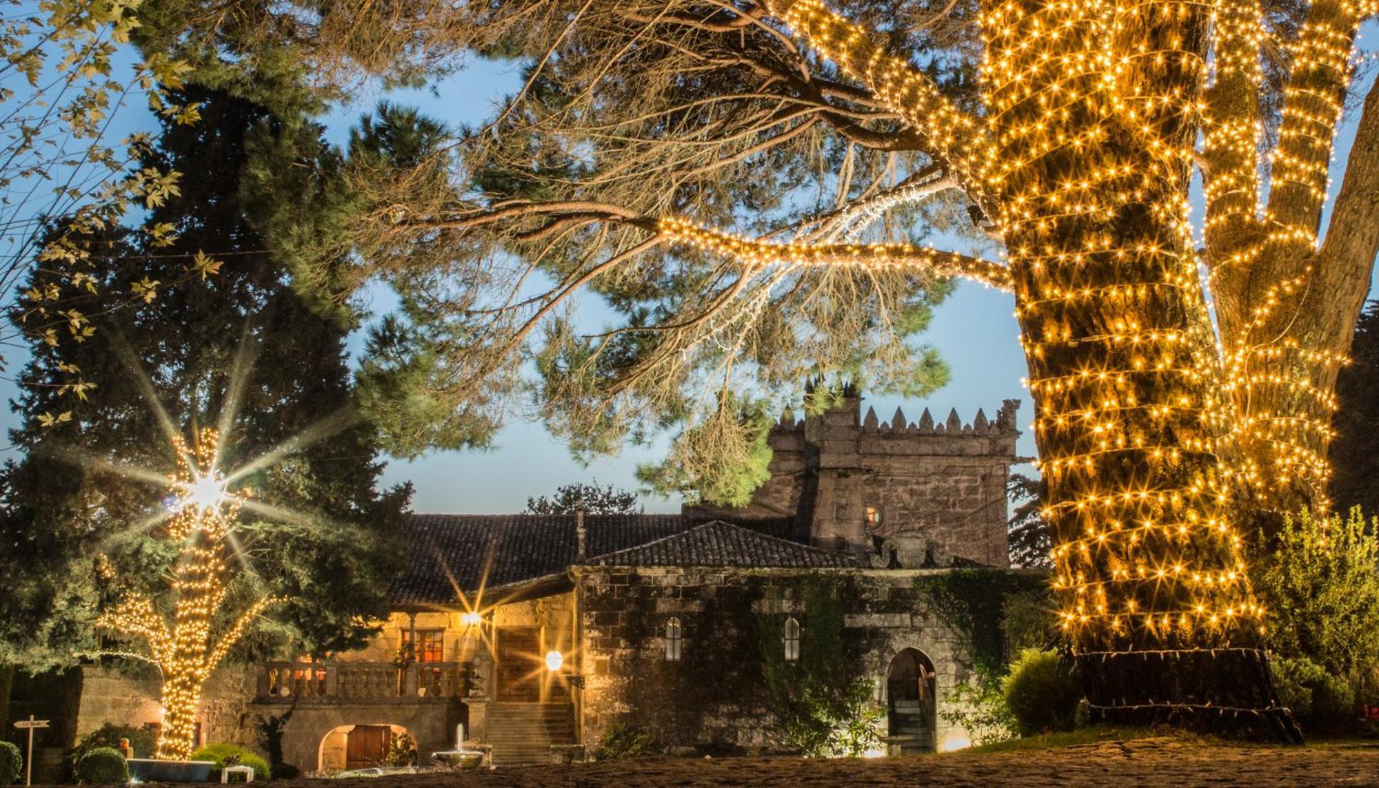Pazo Da Touza Pensionat Nigrán Exteriör bild